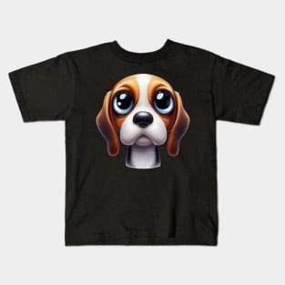 Pawsitivity Beagle Kids T-Shirt